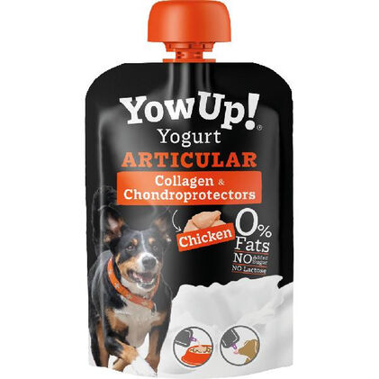Comida Húmida Para Cão Iogurte Com Frango Para Articulações Yowup 0.115Kg
