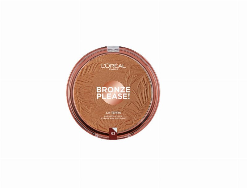 Bronzer L'oréal Make Up Glam Bronze La Terra 03 Nu