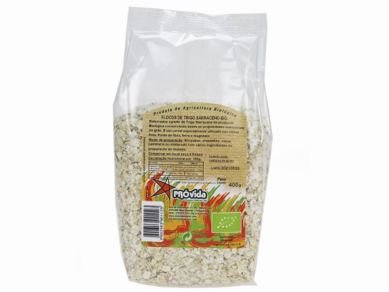 Flocos Provida De Trigo Sarraceno Bio 400 g