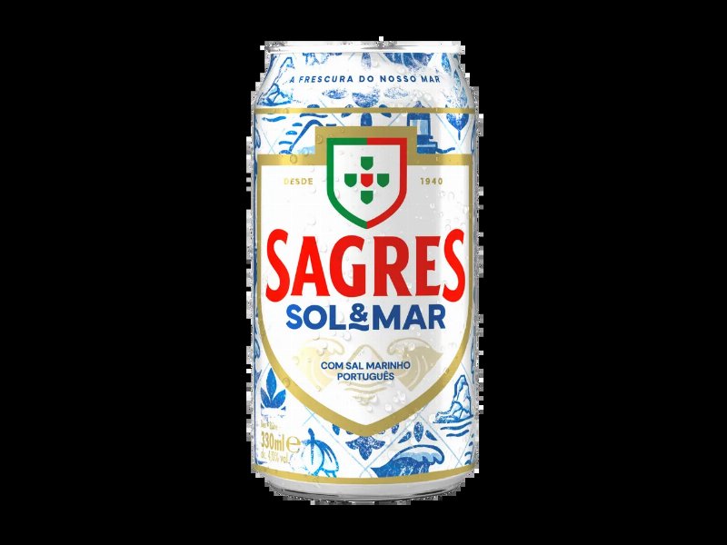 Cerveja Sol E Mar Lata
