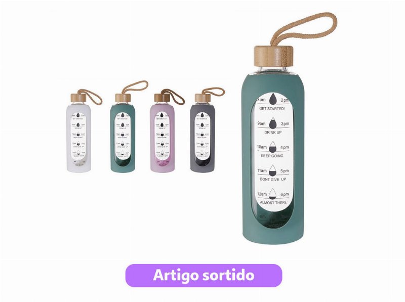 Garrafa De Água 750 ml Cores Sortidas