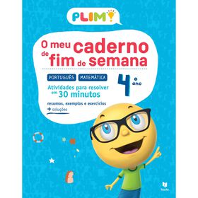 Plim! O Meu Caderno De Fim De Semana - Português E Matemática - 4.º Ano