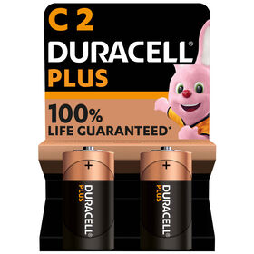 Pilhas C Plus Duracell 2 Un