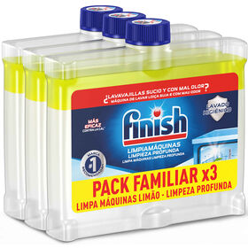 Limpa Máquina Loiça Liquído Finish 3 X 250 ml