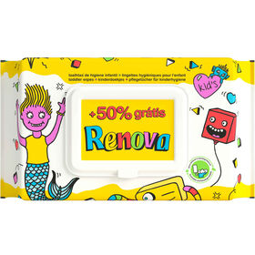 Papel Higiénico Húmido Kids Renova 60 Un