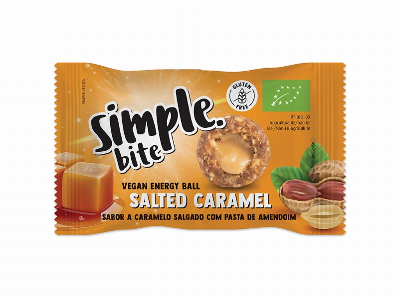 Bola Energética Simple Salted Caramel 30 g