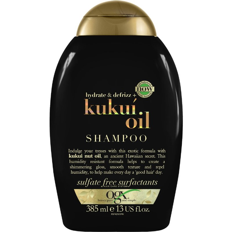 Champô Kukui Hidratante E Desfrizante 385 ml