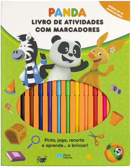 Panda - Livro De Atividades Com Marcadores Vários Autores