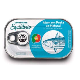 Atum Posta Ao Natural Continente Equilíbrio 120 gr (Peso Escorrido 85 gr)
