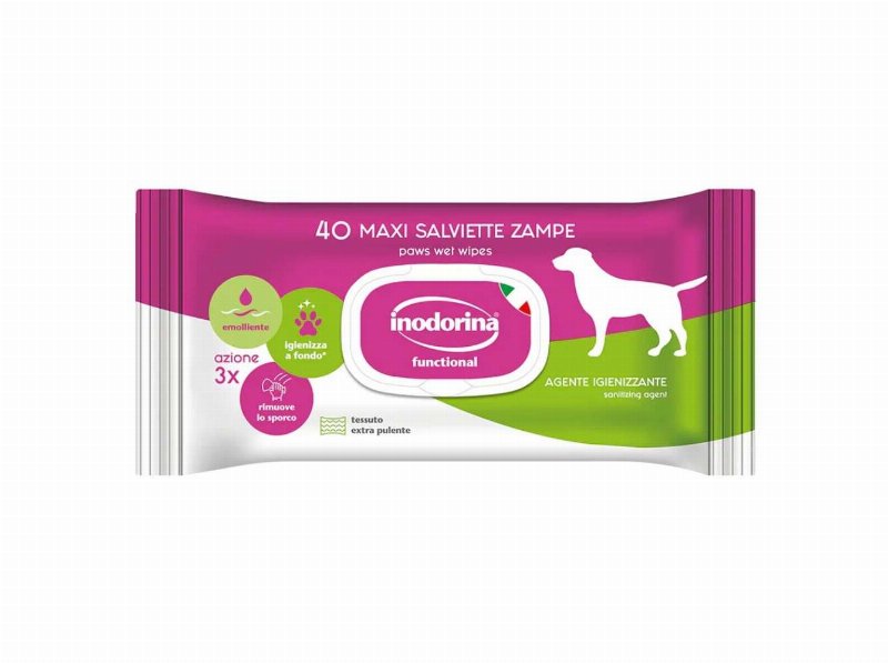 Toalhitas Inodorina Para Patas 40 Unidades