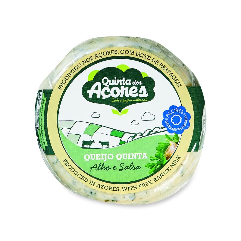 Queijo Da Ilha Com Alho E Salsa 400 g