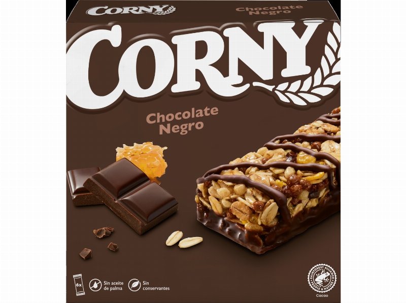 Barras De Cereais Chocolate Negro 6X23 g