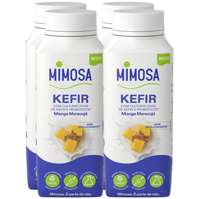 Iogurte Kefir Manga E Maracujá Mimosa 800 ml (4 Un)