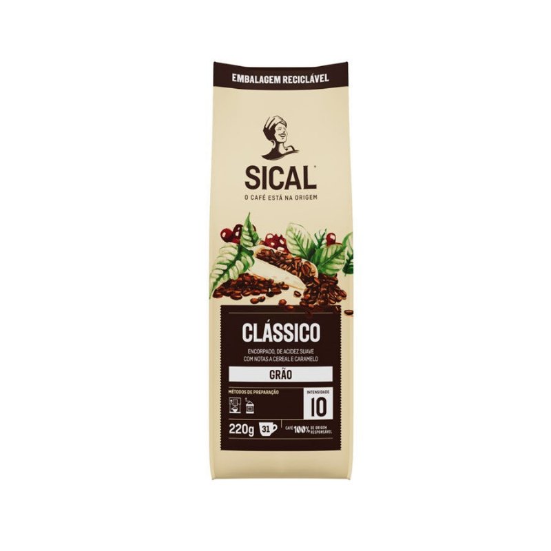Café Em Grão Clássico Sical 0.22Un