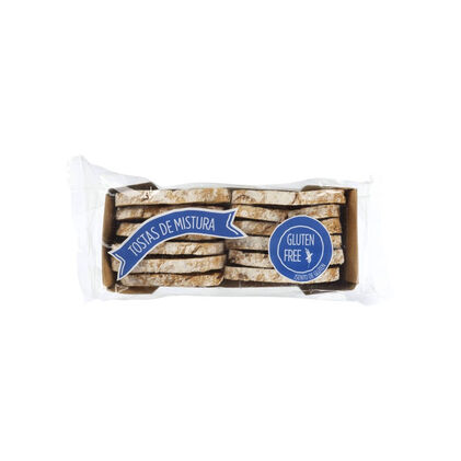 Tostas De Pão De Mistura Sem Glúten Sazonal 0.09Kg
