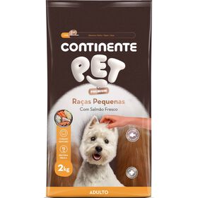 Ração Para Cão Raças Pequenas Salmão Continente Pet Premium 2 kg