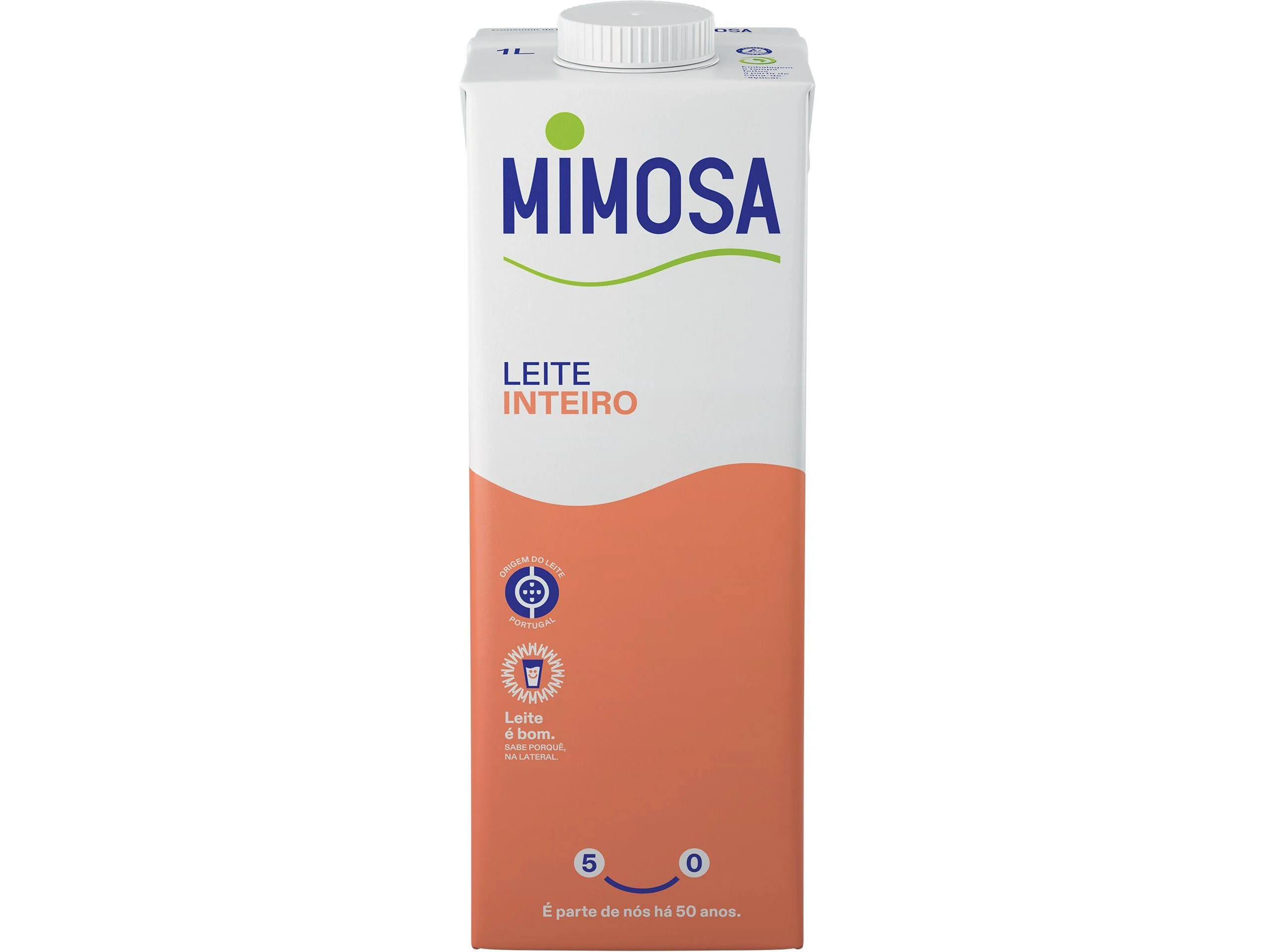 Leite Mimosa UHT Inteiro 1l