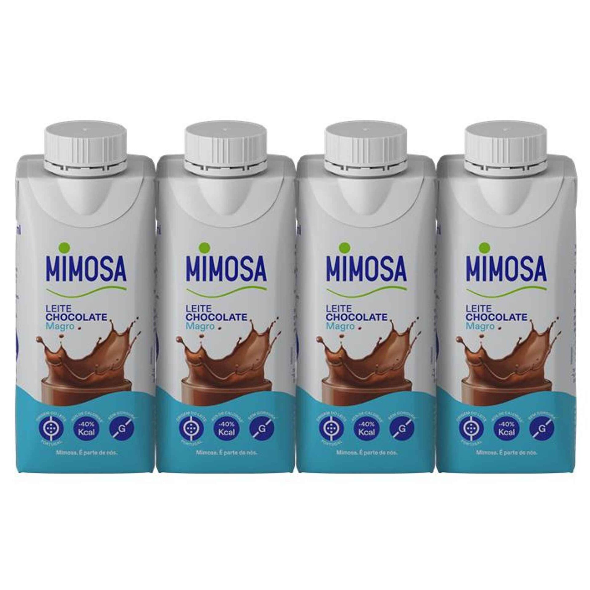 Leite Achocolatado Magro Mimosa 4x200ml