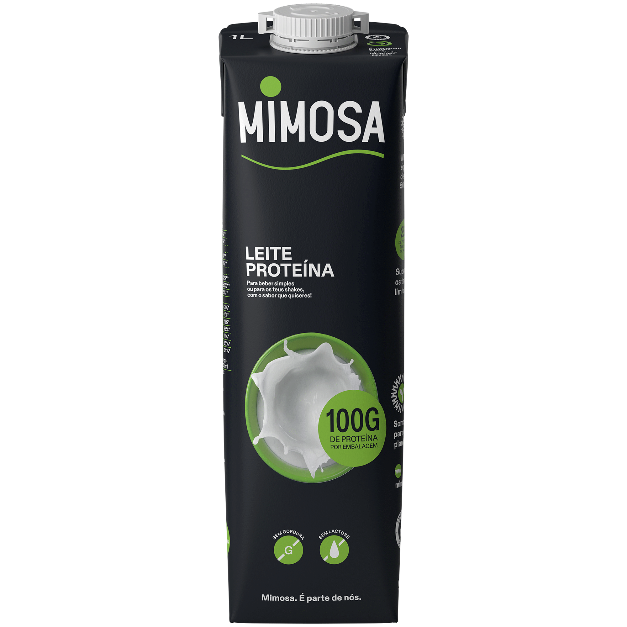 Leite Proteína sem Lactose Mimosa 1l
