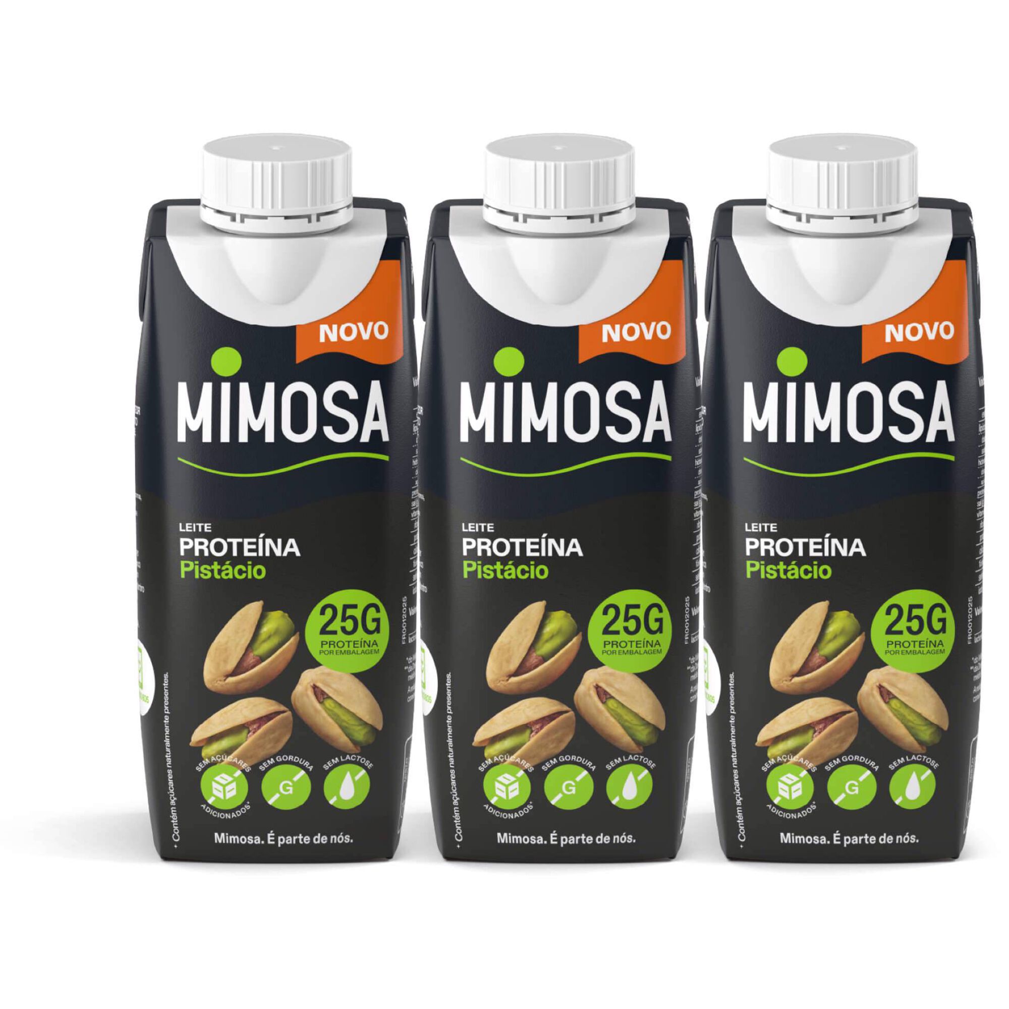 Leite Proteína Pistácio Mimosa 3x250ml